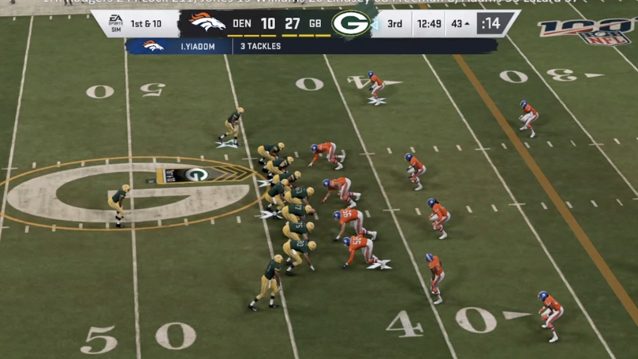 nfl betting lines offered for madden 20 simulation games